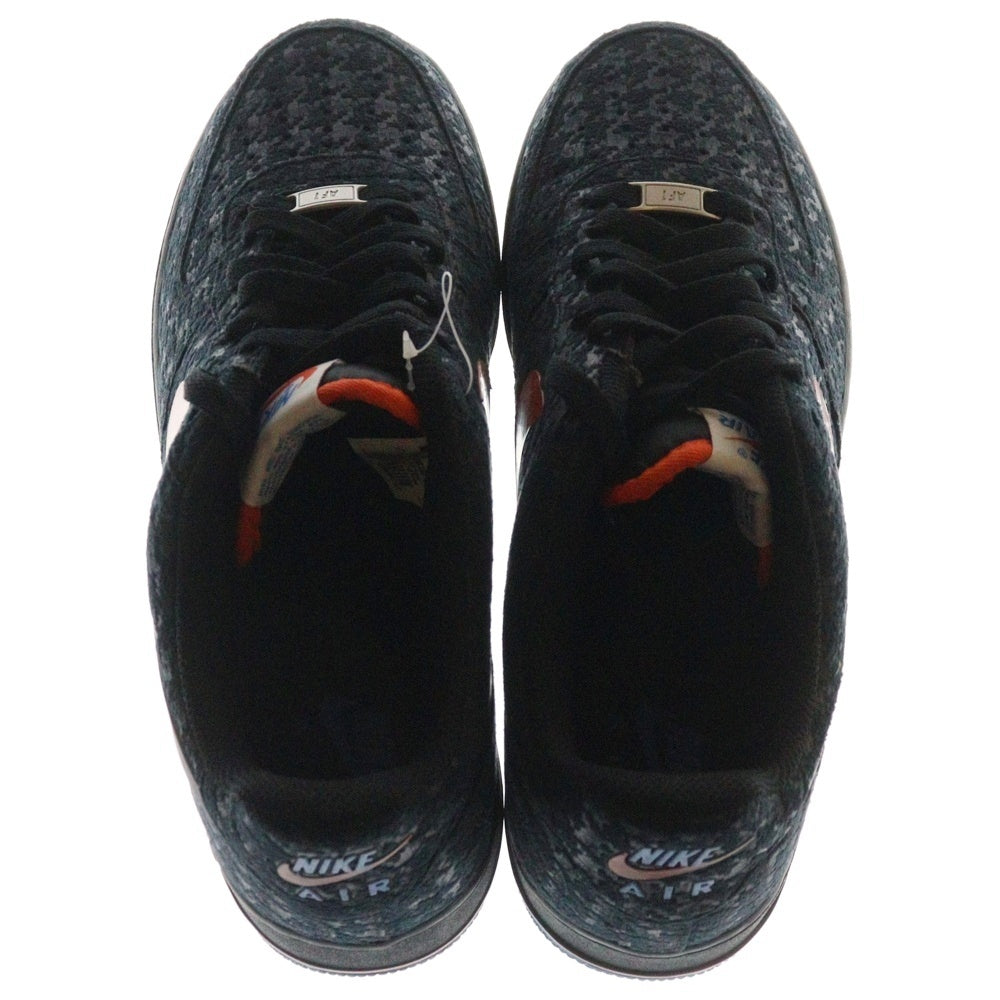 NIKE(ナイキ) 【観賞用 2014年製】 AIR FORCE 1 LOW エアフォース1 ハウンドトゥース ローカットスニーカー ブラック US10/28cm 488298-050