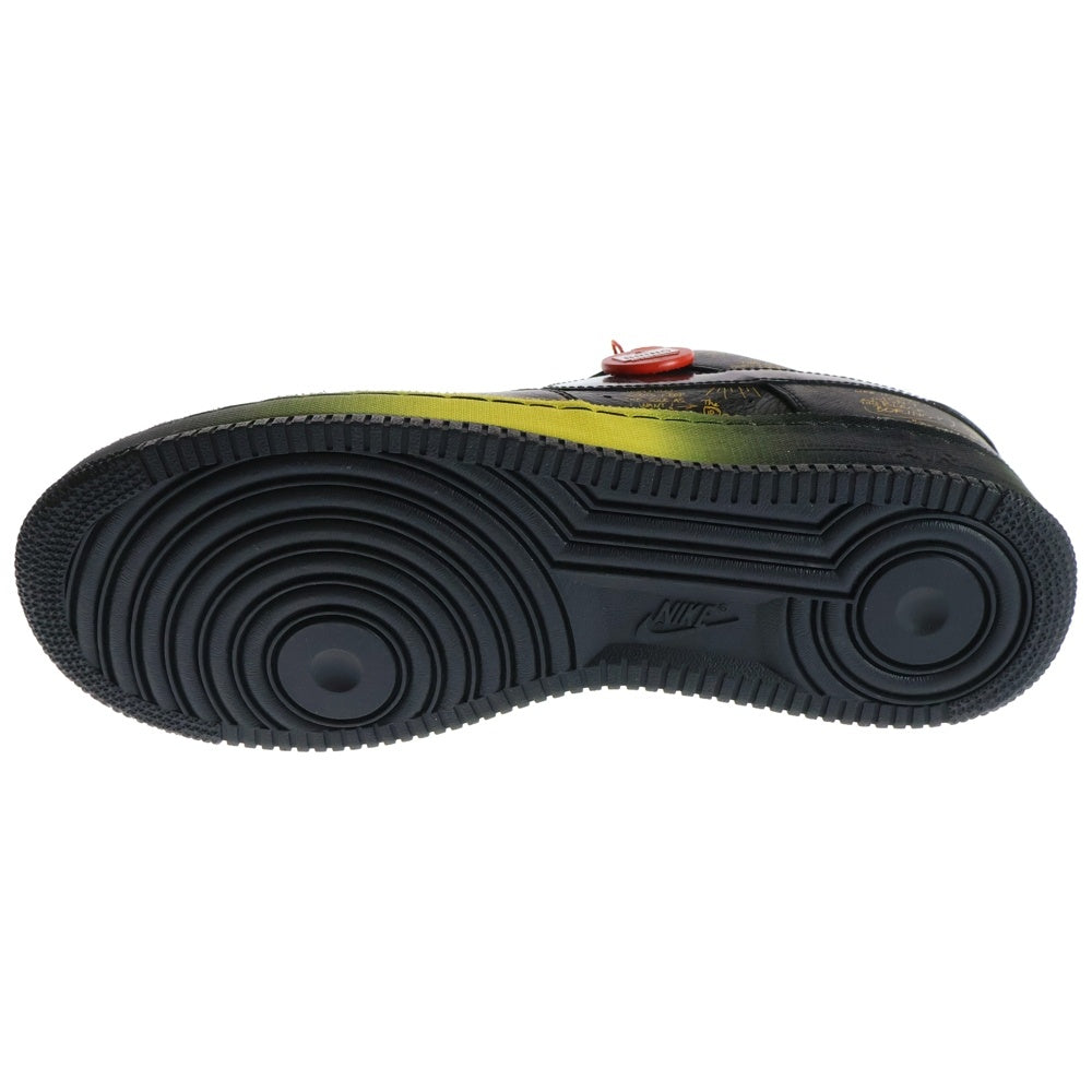 NIKE(ナイキ) 【観賞用 2009年製】 ×BUSY P AIR FORCE 1 LOW LIVESTRONG ビジー P エアフォース1 ライブストロング ローカットスニーカー US11/29cm 378367-001