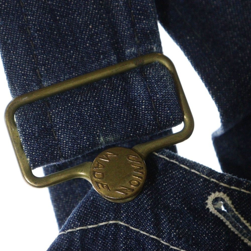 VINTAGE(ヴィンテージ) 60S UNION MADE DENIM OVERALL ユニオンメイド ペインターワーク デニム オーバーオール インディゴ