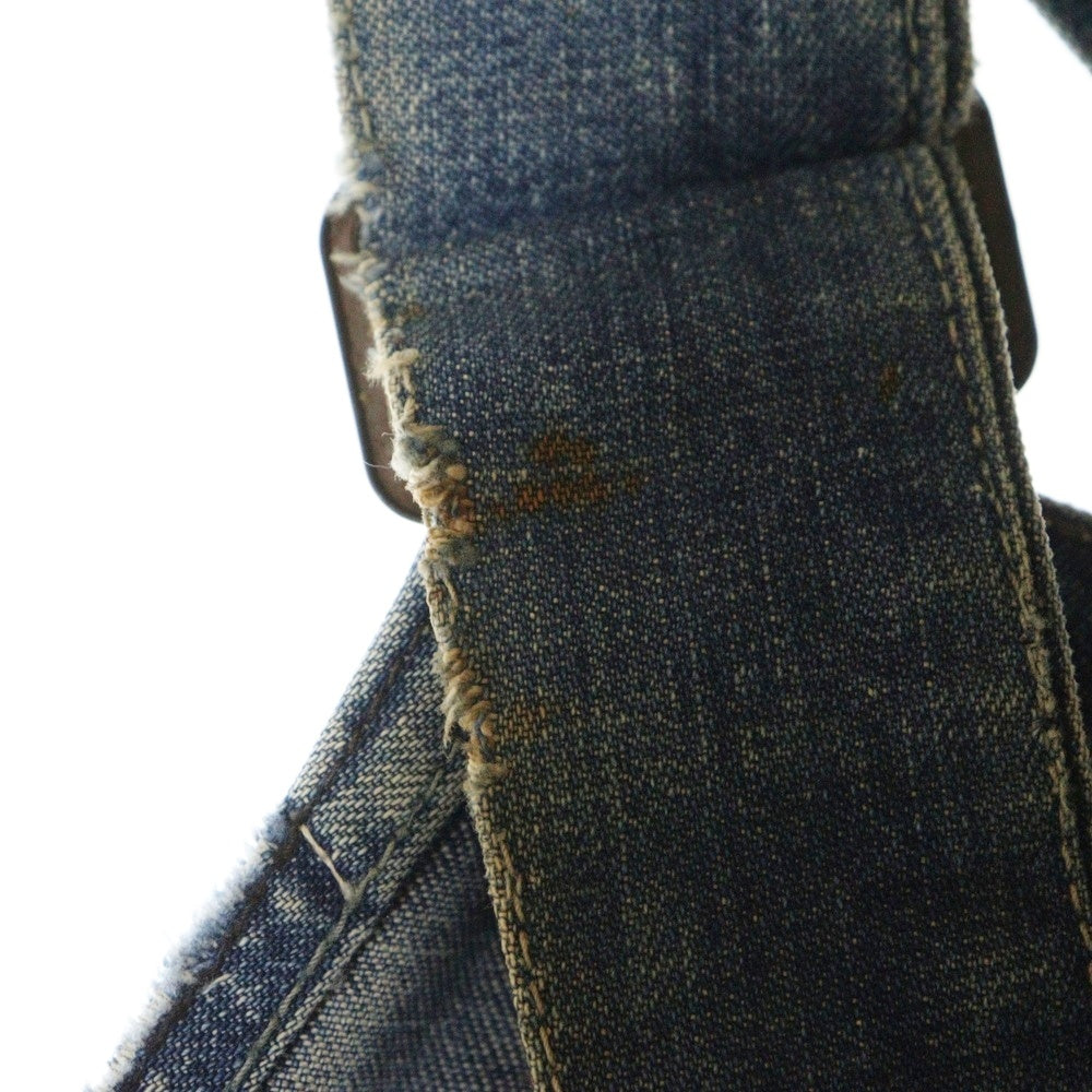 PAY DAY(ペイデイ) 40S VINTAGE J.C.PENNEY SUPER PAYDAY ヴィンテージ ジェーシーペニー スーパーペイデイ ロゴボタン マルチポケット ペインターワーク デニム オーバーオール