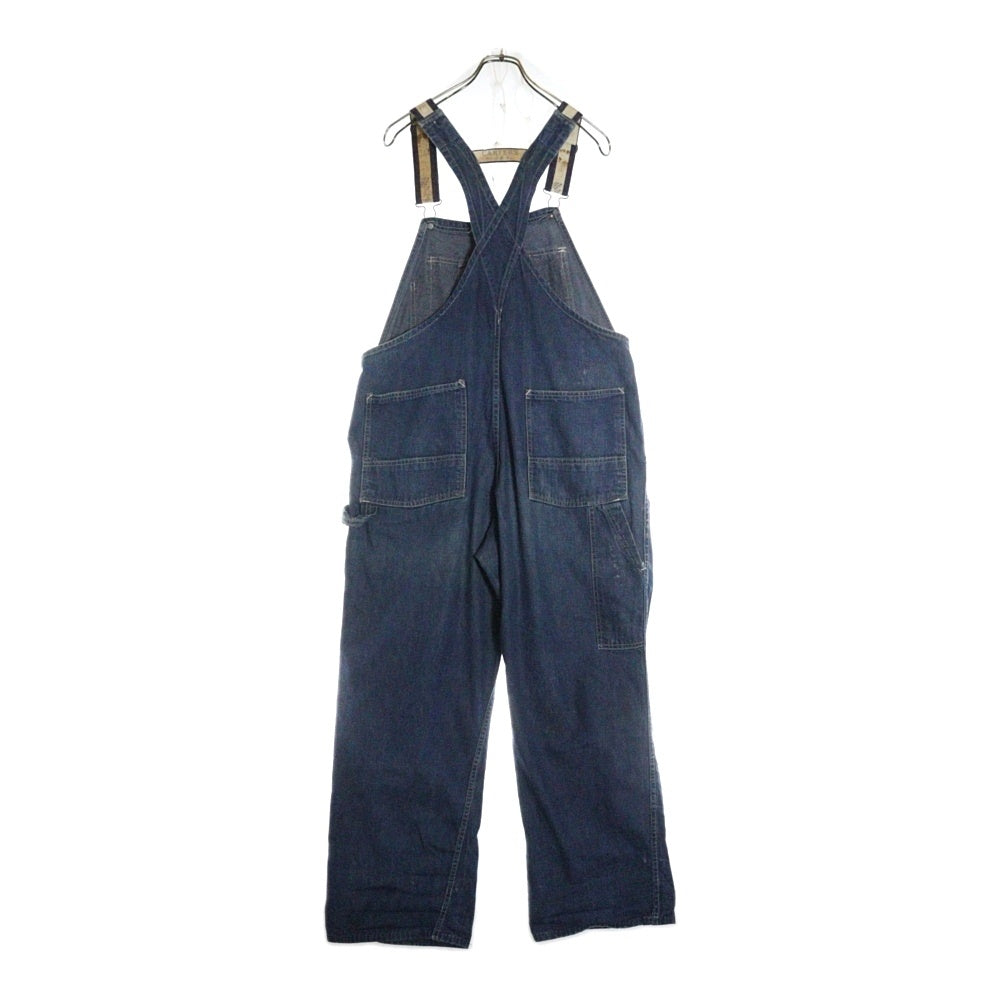 VINTAGE(ヴィンテージ) 60S VINTAGE CARTER'S ヴィンテージ カーターズ マルチポケット ブランドロゴボタン ペインターワーク デニム オーバーオール インディゴ