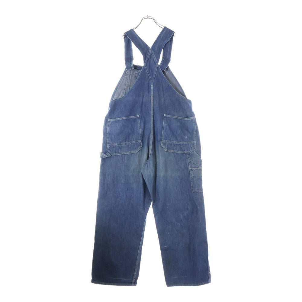 VINTAGE(ヴィンテージ) 40S VINTAGE HERCULES ヴィンテージ ヘラクレス マルチポケット ブランドロゴボタン ペインターワーク デニム オーバーオール インディゴ