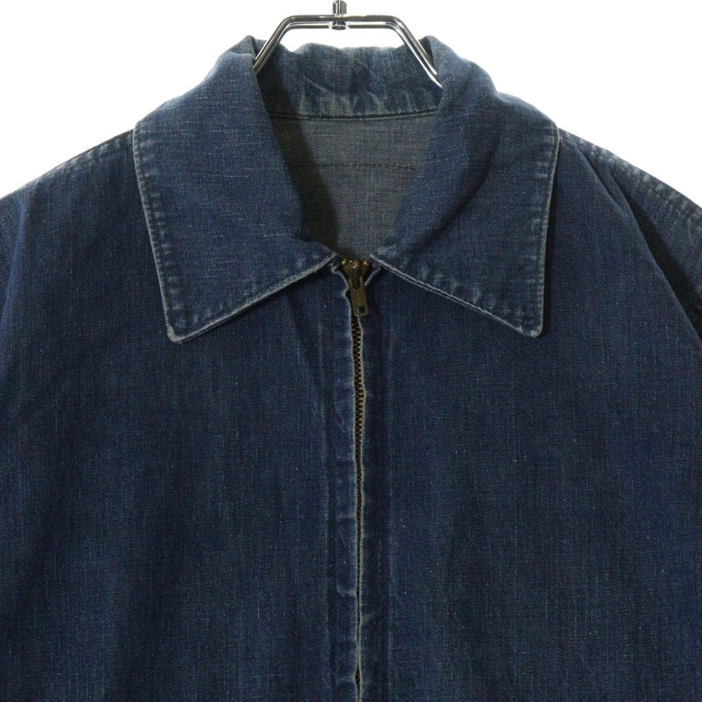 VINTAGE(ヴィンテージ) 50~60S VINTAGE ZIP-UP DENIM JACKET ヴィンテージ ジップアップ 棒タロン デニムジャケット インディゴ