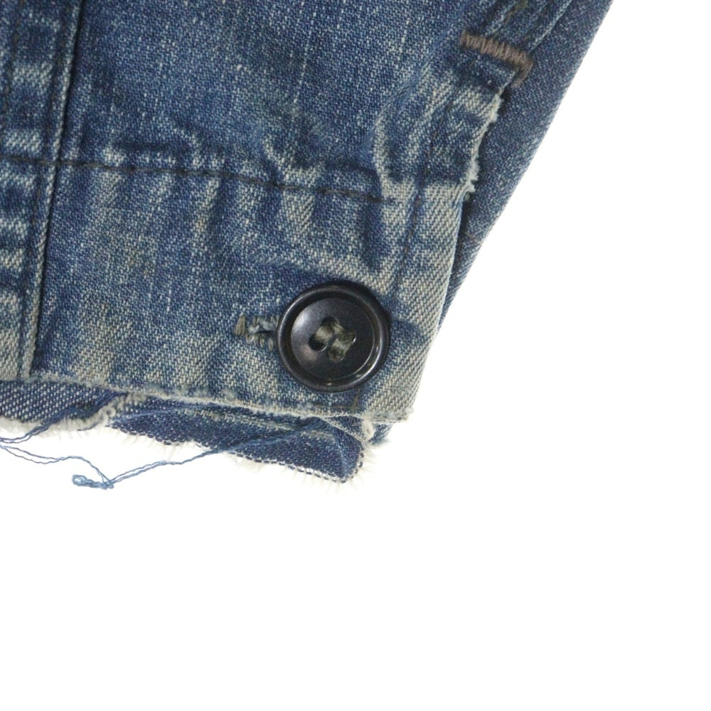VINTAGE(ヴィンテージ) 50~60S VINTAGE ZIP-UP DENIM JACKET ヴィンテージ ジップアップ 棒タロン デニムジャケット インディゴ