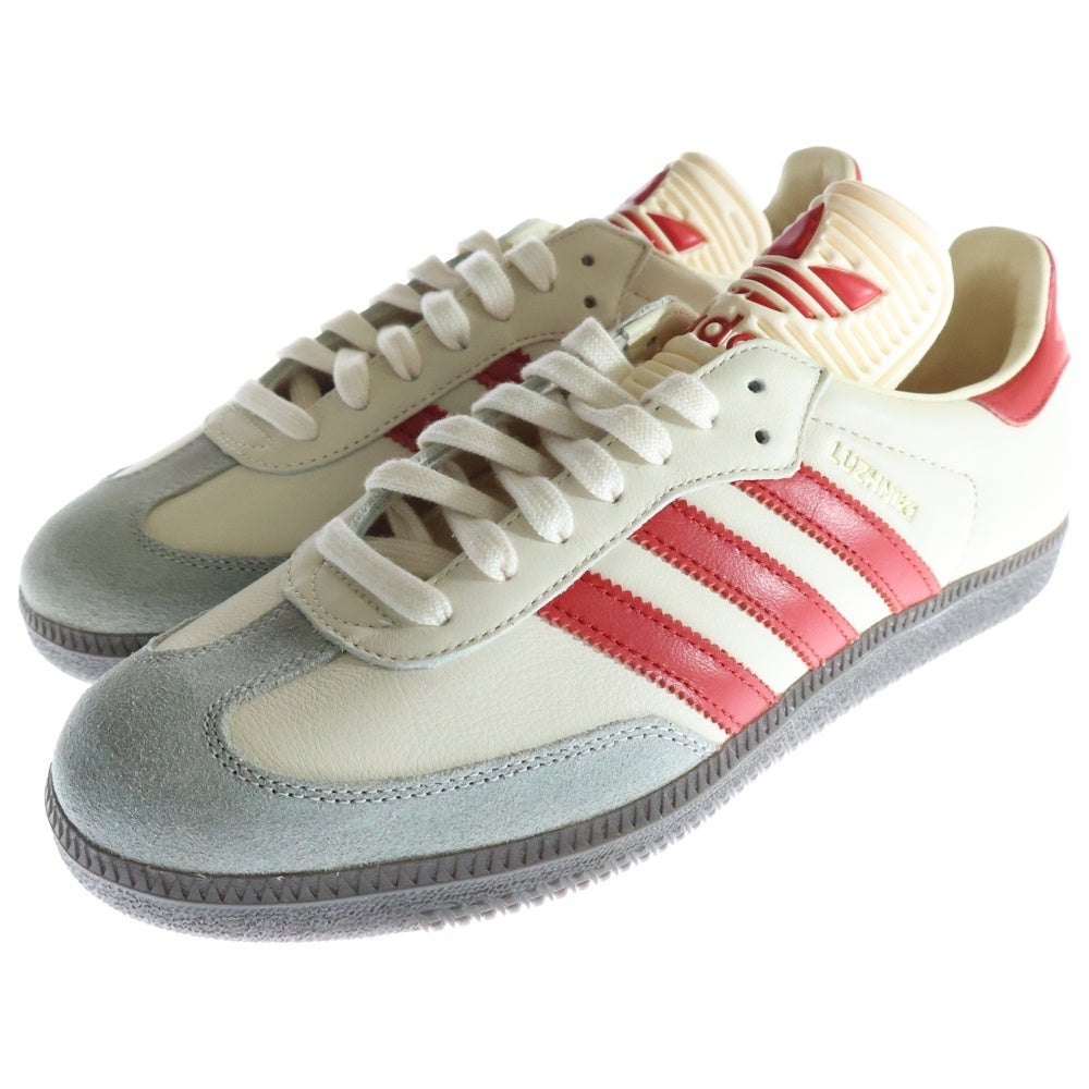 adidas(アディダス) SAMBA CLASSIC OG SCARLET GRANITE サンバ クラシック スカーレット グラナイト ローカットスニーカー レッド/ベージュ US8/26cm CQ2216