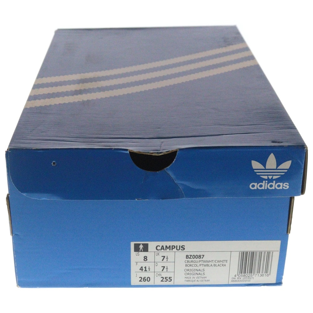 adidas(アディダス) CAMPUS 2 キャンパス ローカットスニーカー ボルドー US8/26cm BZ0087