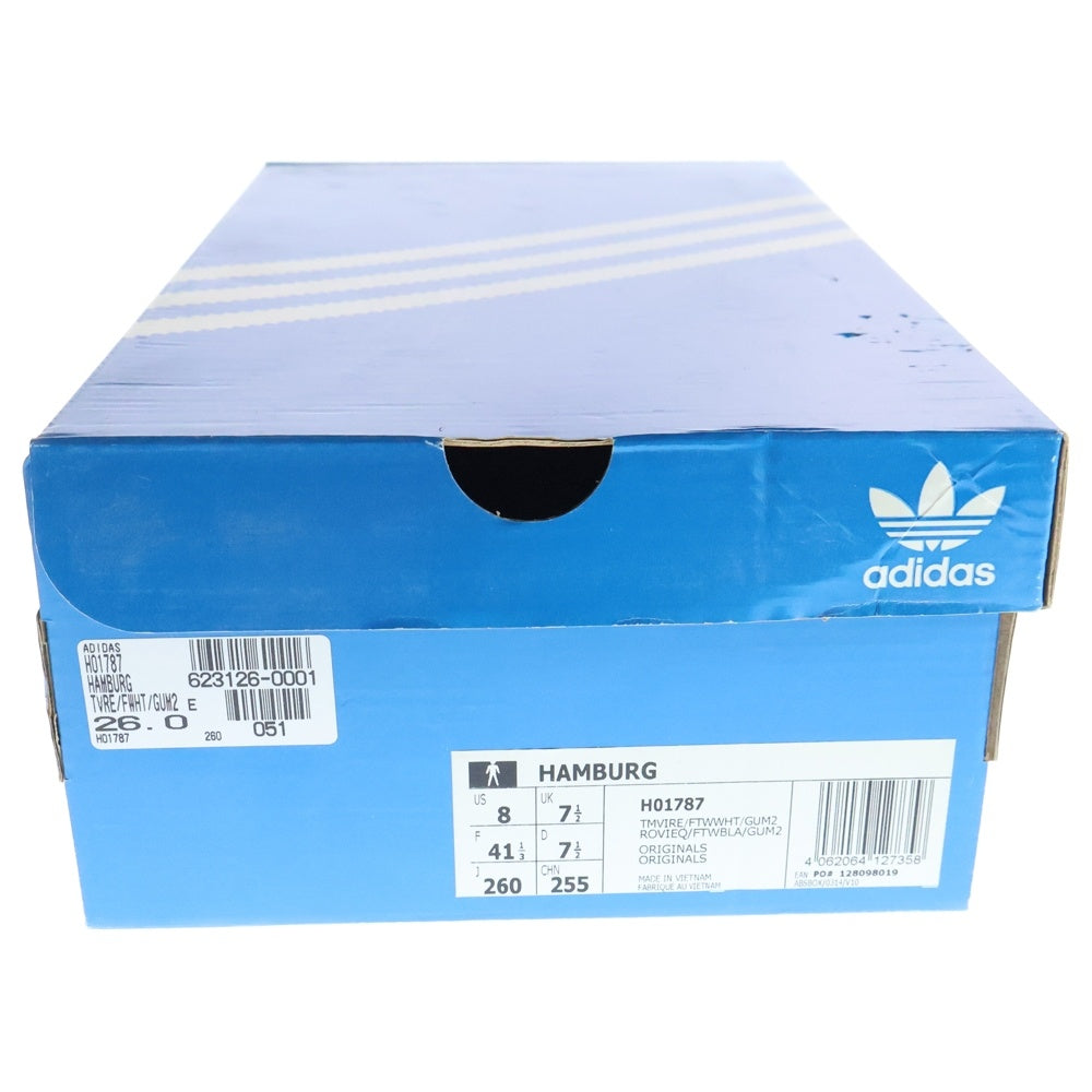 adidas(アディダス) HAMBURG TMVIRE ハンブルグ チームビクトリー ローカットスニーカー レッド US8/26cm H01787