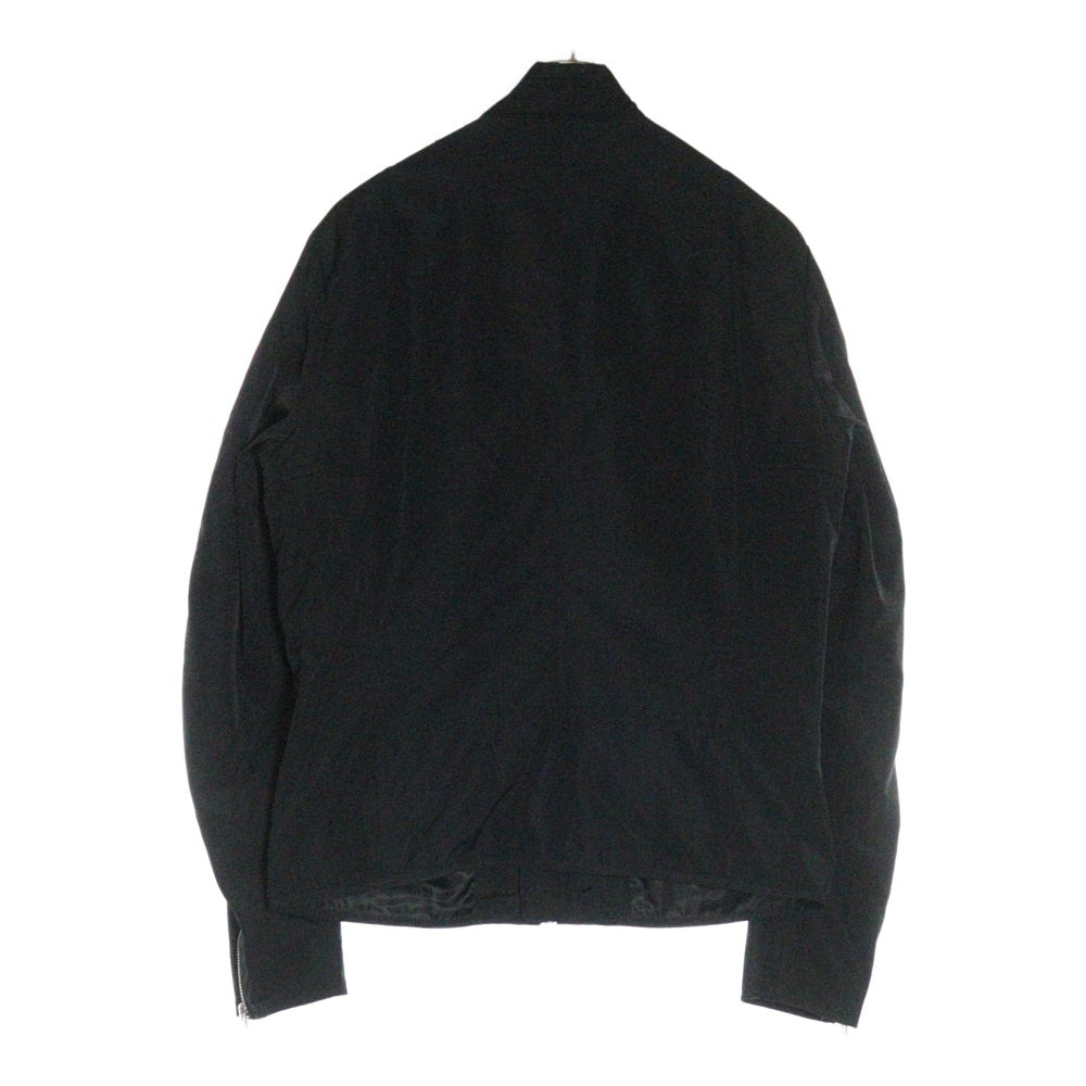 DIESEL(ディーゼル) J-MEXIC スリーブプリント シングルライダースジャケット ブラック 00SH1U
