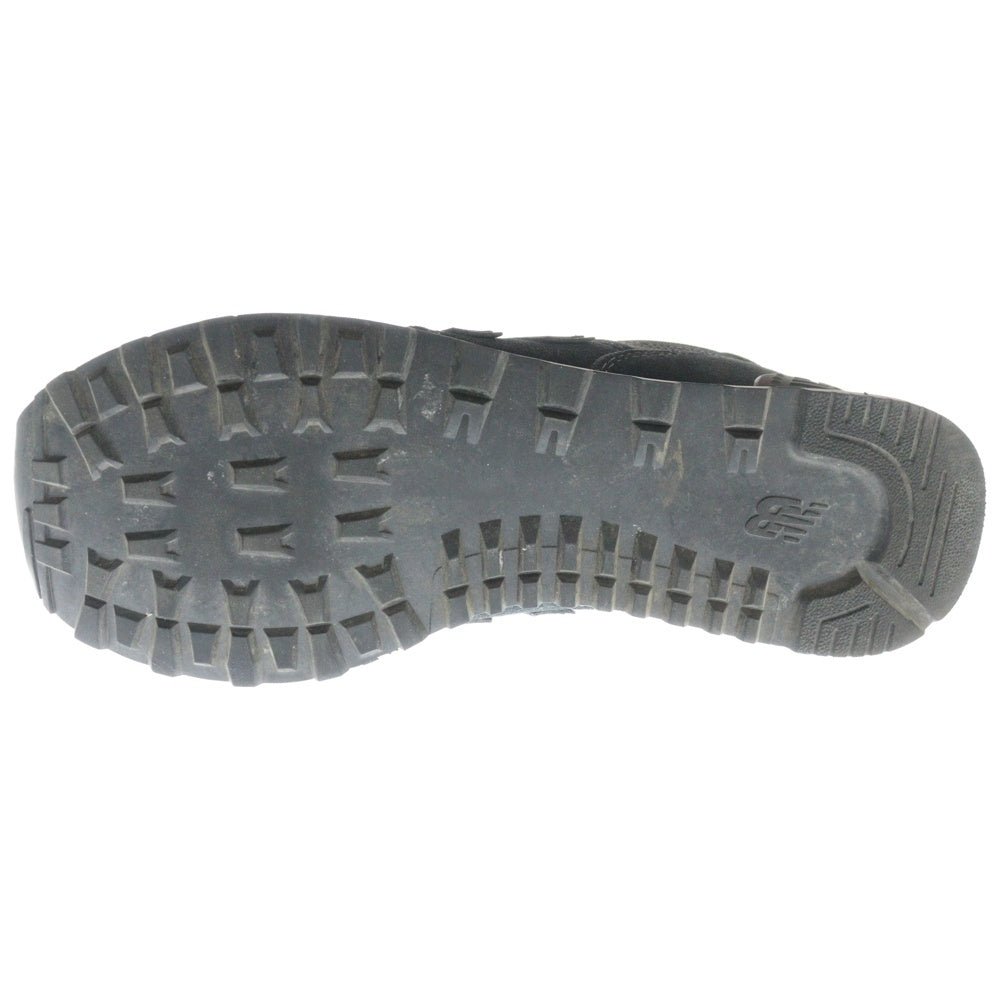 New Balance(ニューバランス) ML574ETE スエード ローカットスニーカー ブラック US8/26cm