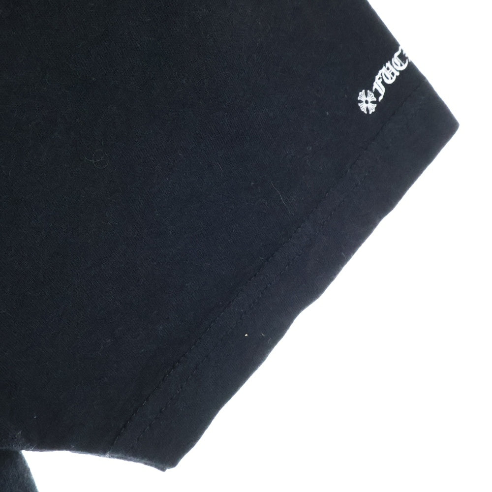 CHROME HEARTS(クロムハーツ) HORCESHOE TEE ホースシューロゴ クルーネック半袖ポケットTシャツ カットソー ブラック