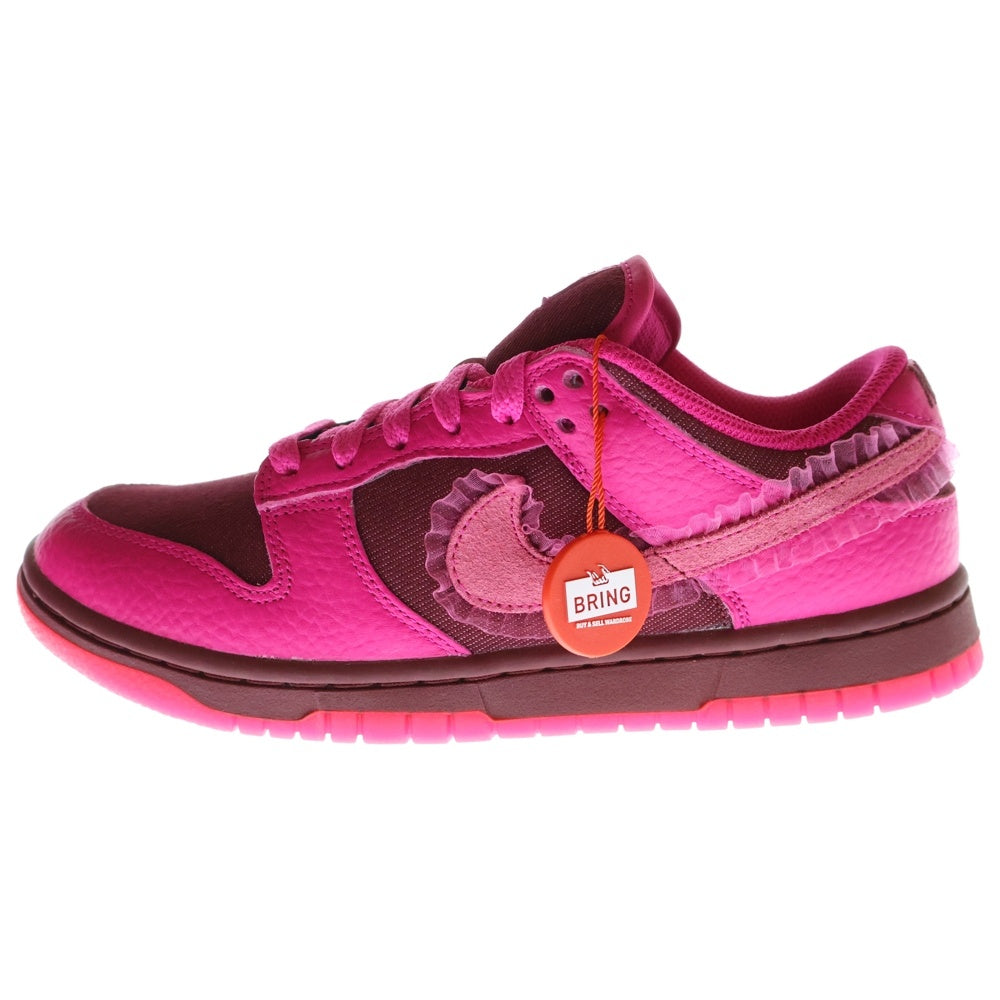 NIKE(ナイキ) WMNS DUNK LOW VALENTINES DAY ウィメンズ ダンク バレンタインデー ローカットスニーカー ピンク レディース US7/24cm DQ9324-600