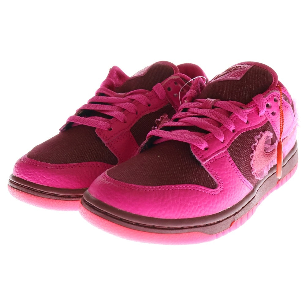 NIKE(ナイキ) WMNS DUNK LOW VALENTINES DAY ウィメンズ ダンク バレンタインデー ローカットスニーカー ピンク レディース US7/24cm DQ9324-600