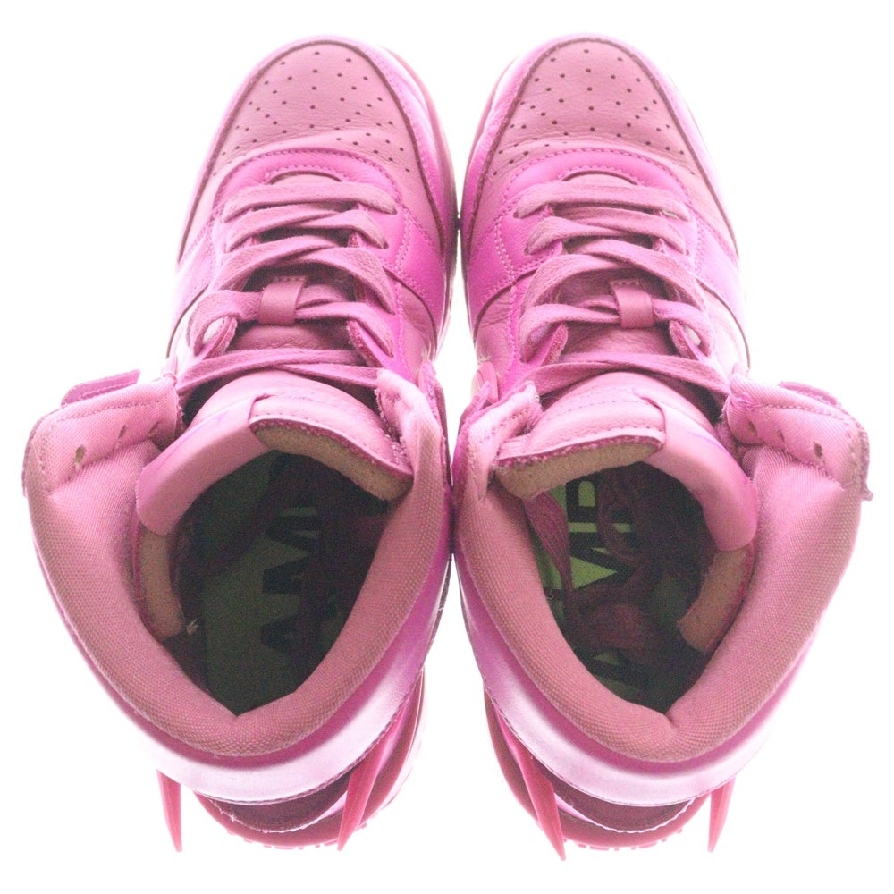 NIKE(ナイキ) ×AMBUSH DUNK HIGH PINK アンブッシュ ダンク ピンク ハイカットスニーカー ピンク レディース US6.5/24.5cm CU7544-600