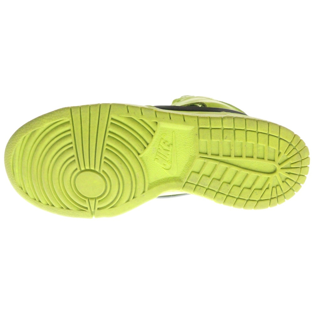 NIKE(ナイキ) ×AMBUSH DUNK HIGH FLASH LIME アンブッシュ ダンク フラッシュライム ハイカットスニーカー ネオングリーン レディース US6.5/24.5cm CU7544-300