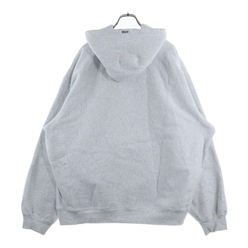 SUPREME(シュプリーム) 23AW Box Logo Hooded Sweatshirt カモフラ ボックス ロゴ プルオーバースウェットパーカー フーディー グレー