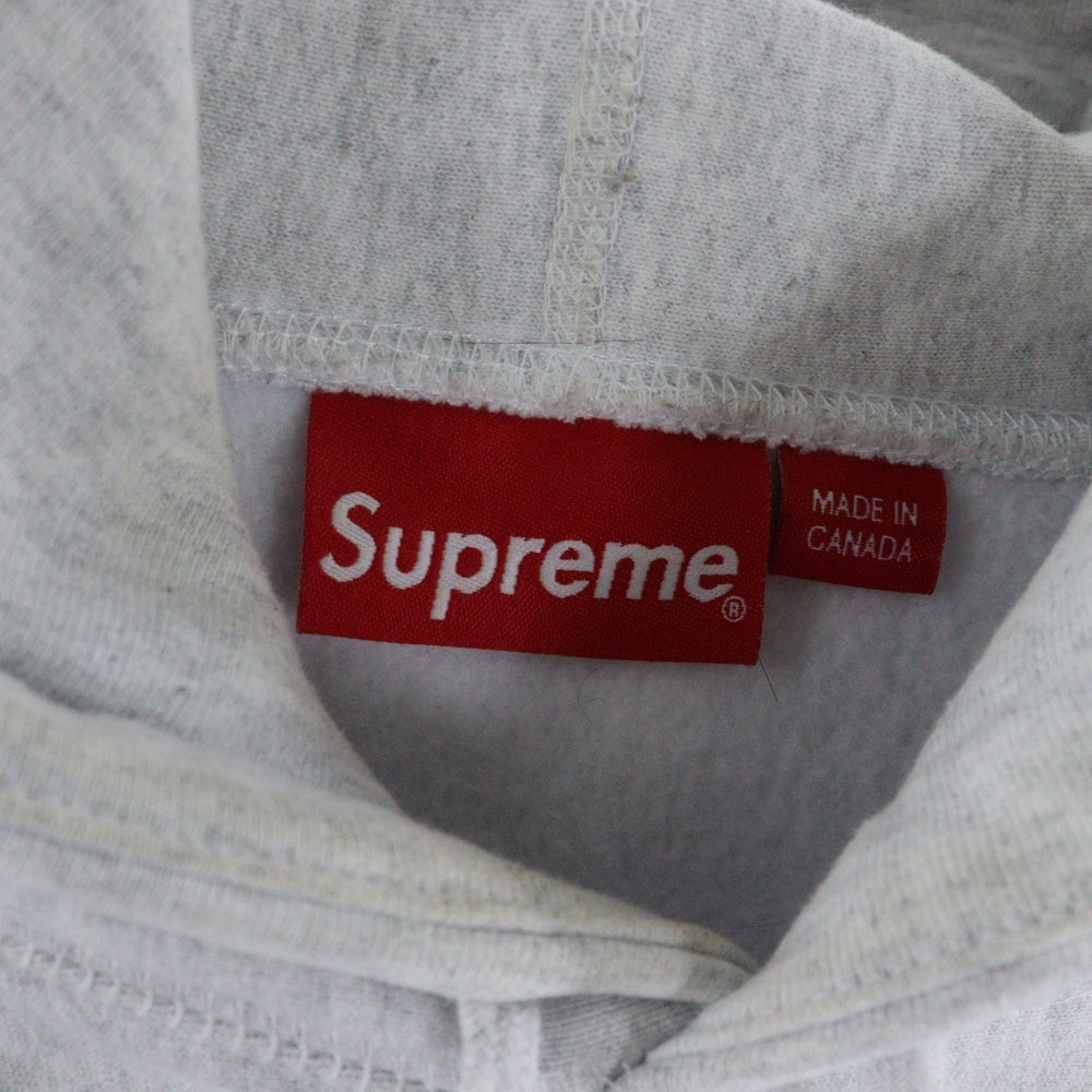 SUPREME(シュプリーム) 23AW Box Logo Hooded Sweatshirt カモフラ ボックス ロゴ プルオーバースウェットパーカー フーディー グレー