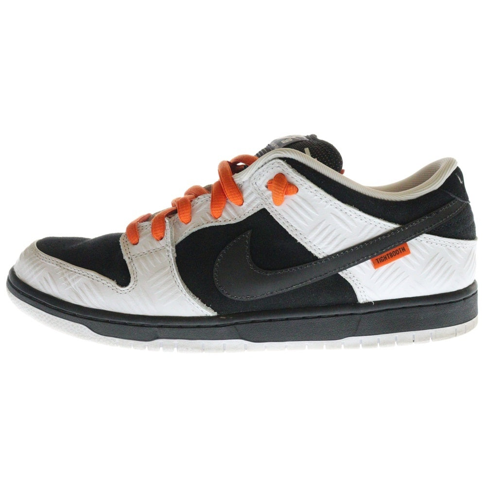 NIKE SB(ナイキエスビー) ×TIGHTBOOTH DUNK LOW PRO QS タイトブース ダンク プロ ローカットスニーカー ブラック/ホワイト US11/29cm FD2629-100