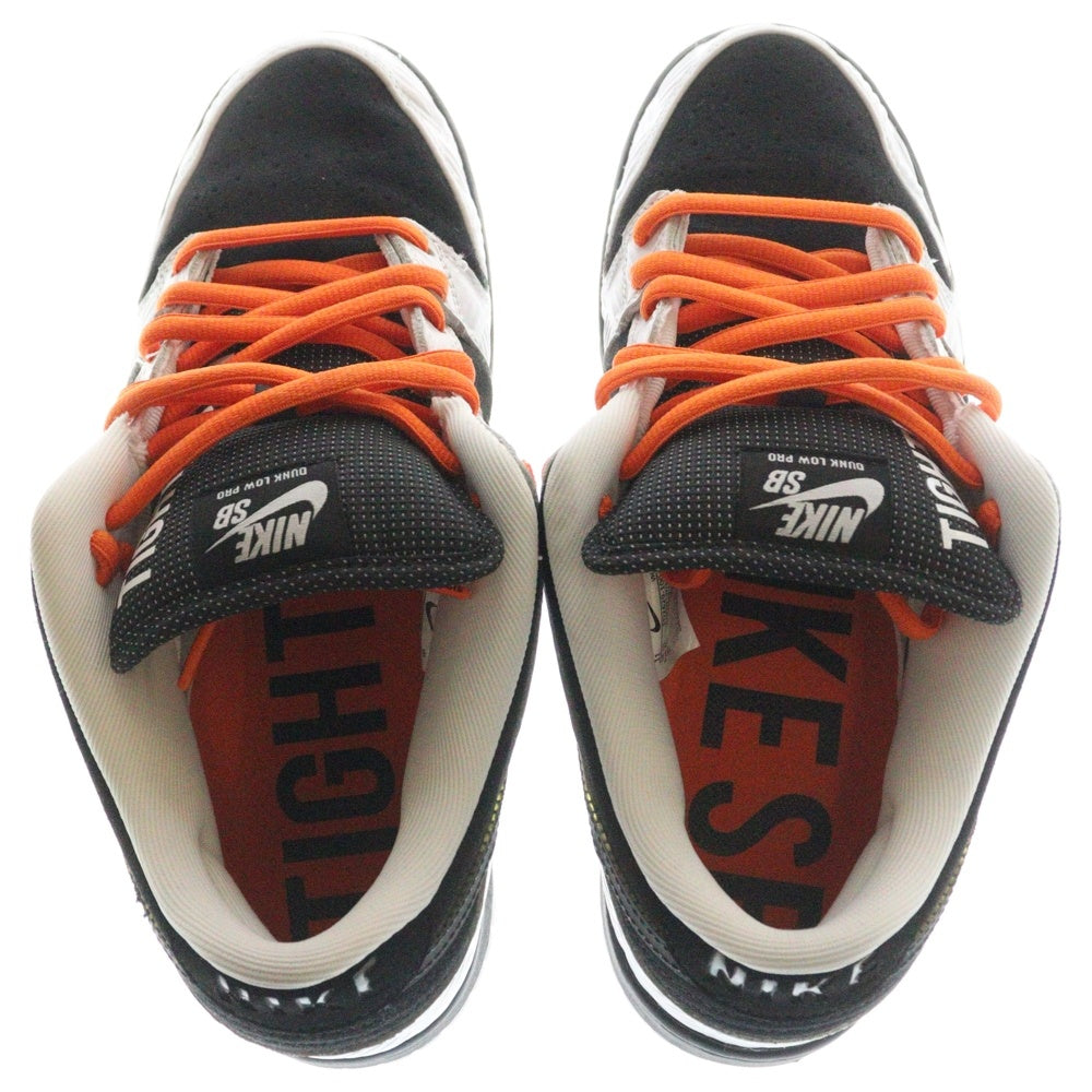 NIKE SB(ナイキエスビー) ×TIGHTBOOTH DUNK LOW PRO QS タイトブース ダンク プロ ローカットスニーカー ブラック/ホワイト US11/29cm FD2629-100