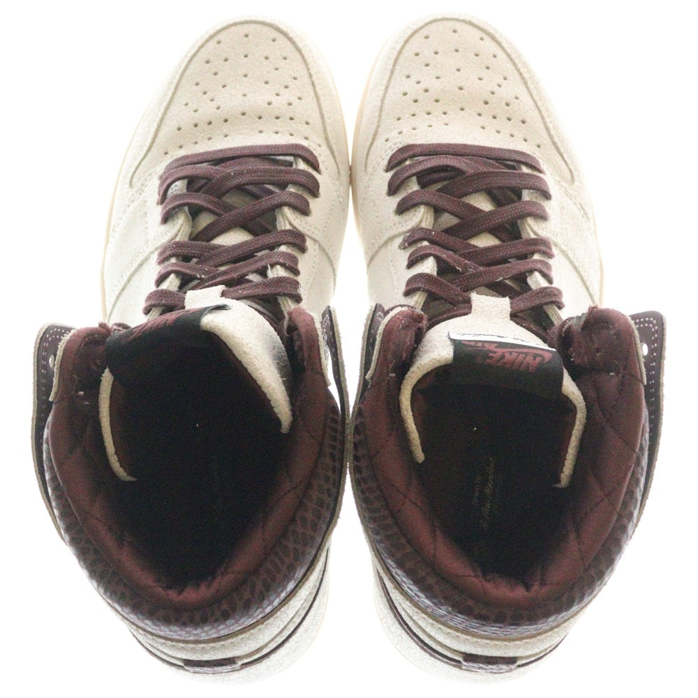 NIKE(ナイキ) ×ア マ マニエール AIR JORDAN 1 RETRO HIGH OG SAIL AND BURGUND エア ジョーダン 1 オージー セイル アンド ハイカットスニーカー US11/29cm DO7097-100