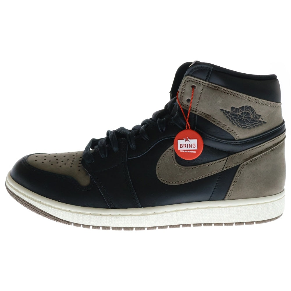 NIKE(ナイキ) AIR JORDAN 1 RETRO HIGH OG PALOMINO エア ジョーダン 1 レトロ オージー パロミノ ハイカットスニーカー ブラック/ブラウン US11.5/29.5cm DZ5485-020