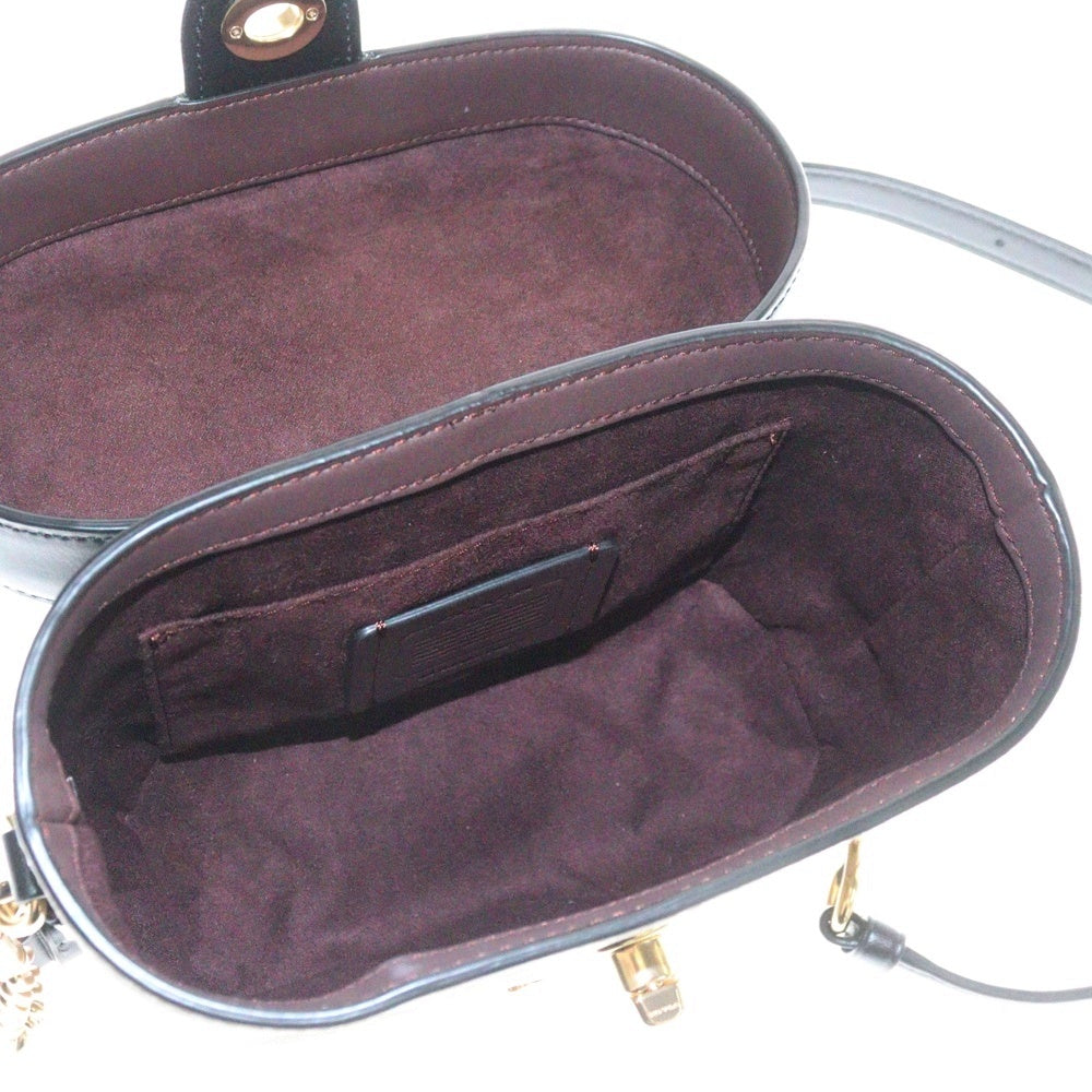 COACH(コーチ) KAY ターンロック 2WAY シグネチャー レザー ショルダーバッグ レディース ベージュ 78277