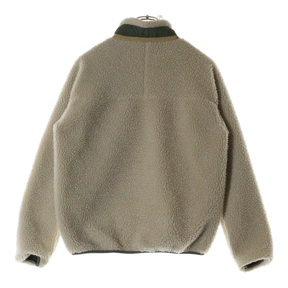 PATAGONIA(パタゴニア) 19AW レトロX ポリエステル ジップアップ ボア フリース ジャケット ベージュ レディース STY65625