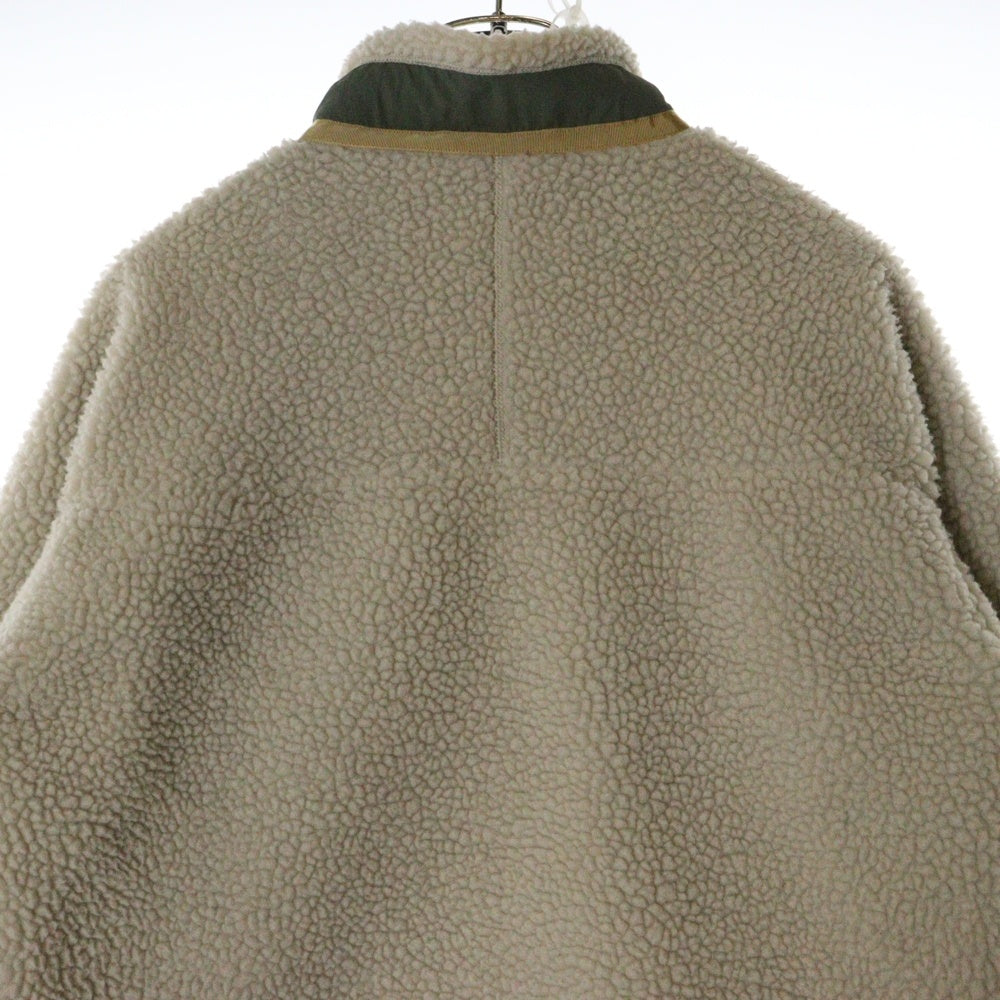 PATAGONIA(パタゴニア) 19AW レトロX ポリエステル ジップアップ ボア フリース ジャケット ベージュ レディース STY65625