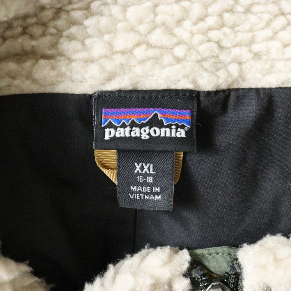 PATAGONIA(パタゴニア) 19AW レトロX ポリエステル ジップアップ ボア フリース ジャケット ベージュ レディース STY65625