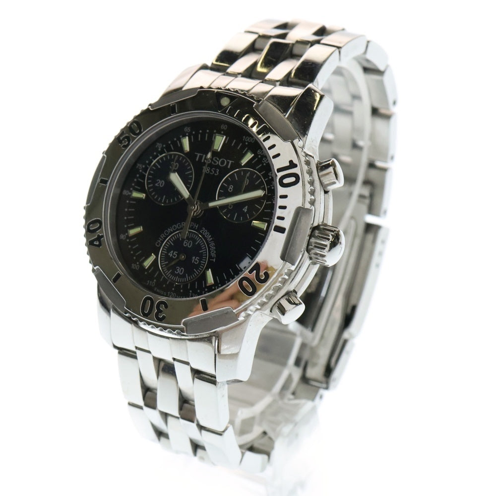 TISSOT(ティソ) PRS200 ステンレススチール クロノグラフ クォーツ 腕時計 シルバー