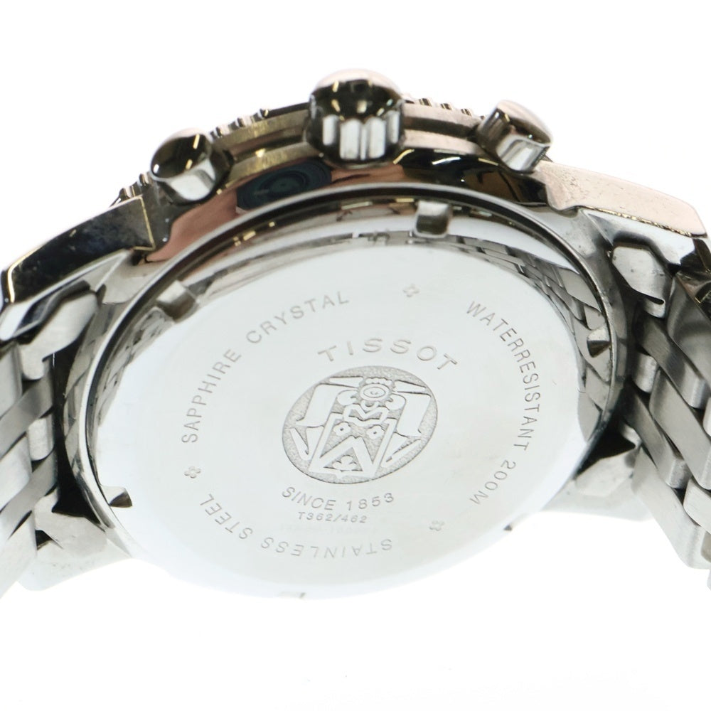 TISSOT(ティソ) PRS200 ステンレススチール クロノグラフ クォーツ 腕時計 シルバー