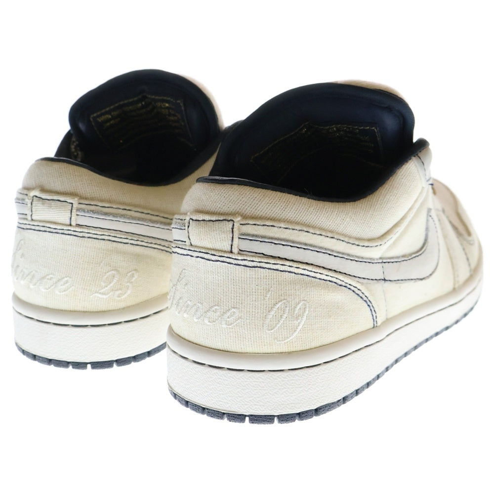 NIKE(ナイキ) 【観賞用 2010年製】AIR JORDAN 1 RETRO PHAT LOW CANVAS エア ジョーダン 1 レトロ ファット キャンバス ローカットスニーカー US8.5/26.5cm 395669-102