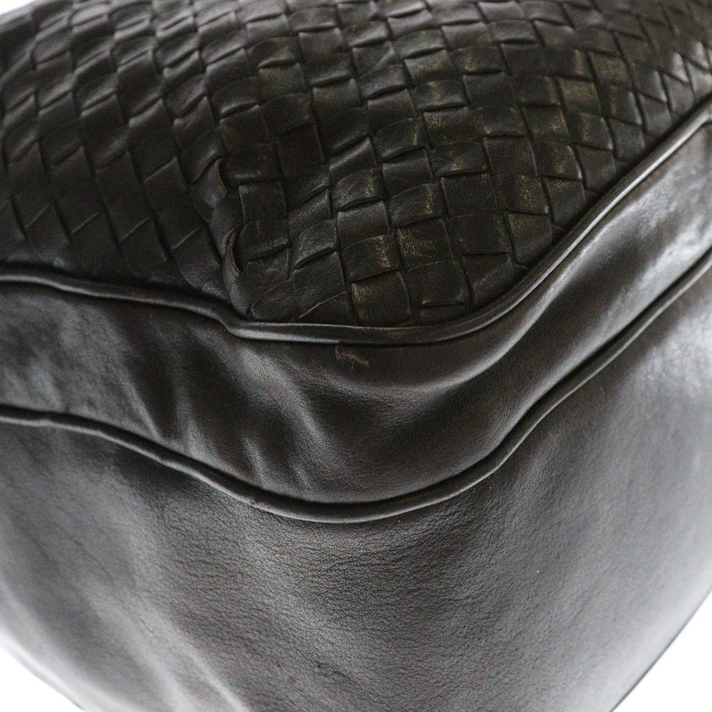 BOTTEGA VENETA(ボッテガヴェネタ) イントレチャート レザー ショルダーバッグ ブラウン 189225