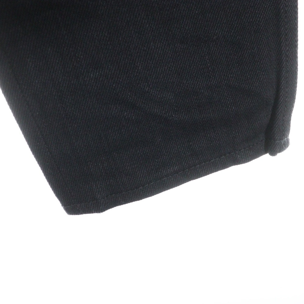 MINEDENIM(マインデニム) Standard Slim STR 5pocket USD スタンダード スリム 5ポケット ボタンフライ デニム スキニーパンツ ブラック FPKH101-90-282-0