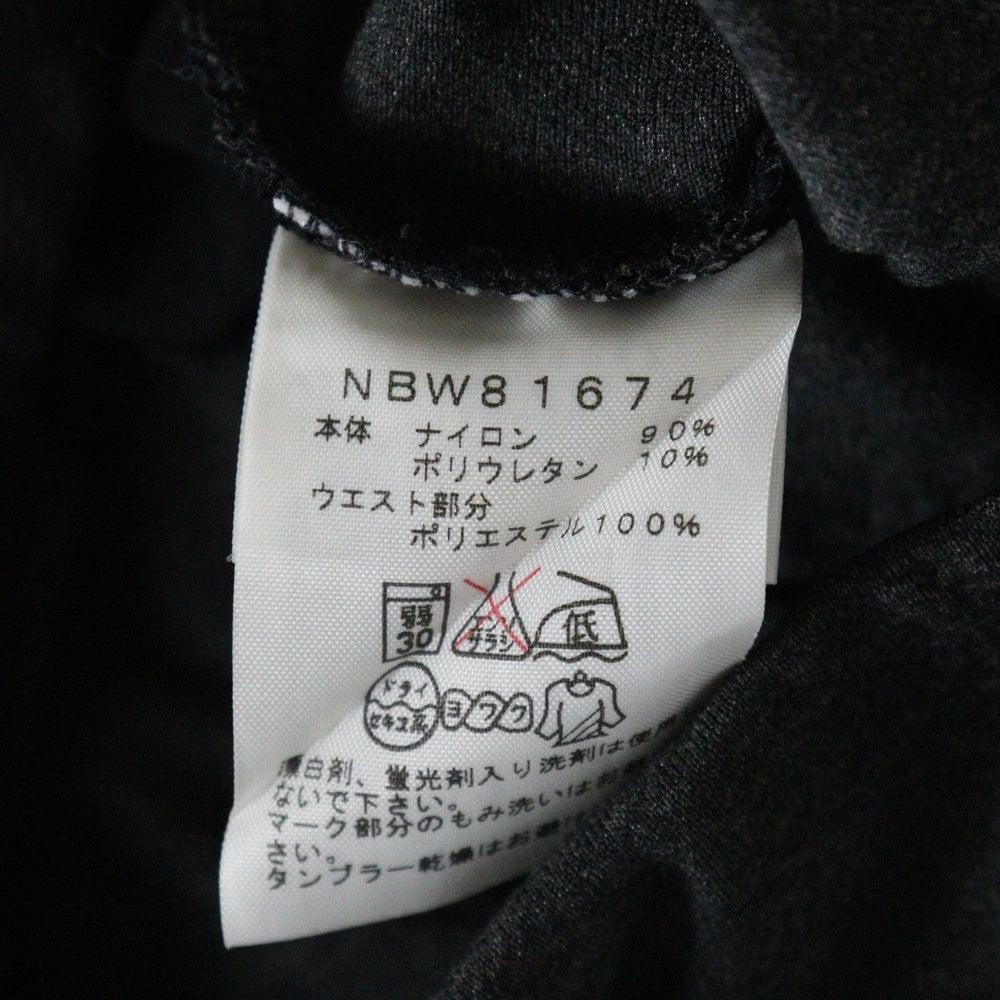 THE NORTH FACE(ザノースフェイス) VERB LIGHT TIGHTS バーブライトタイツ ニット切替ストレッチパンツ レディース ブラック/グレー NBW81674