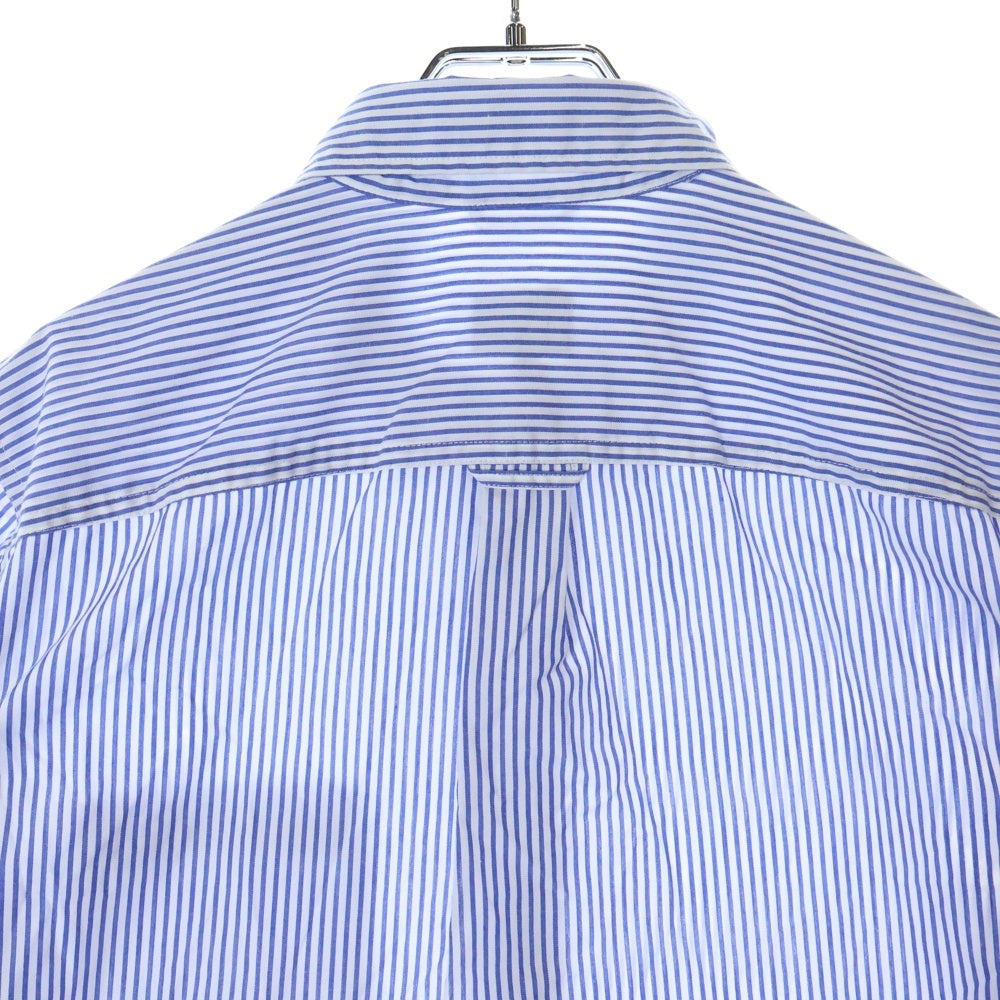 HELLY HANSEN(ヘリーハンセン) ストライプ柄 長袖ボタンダウンシャツ ブルー HZ41701