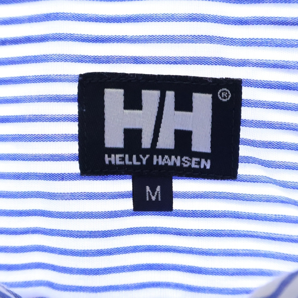 HELLY HANSEN(ヘリーハンセン) ストライプ柄 長袖ボタンダウンシャツ ブルー HZ41701