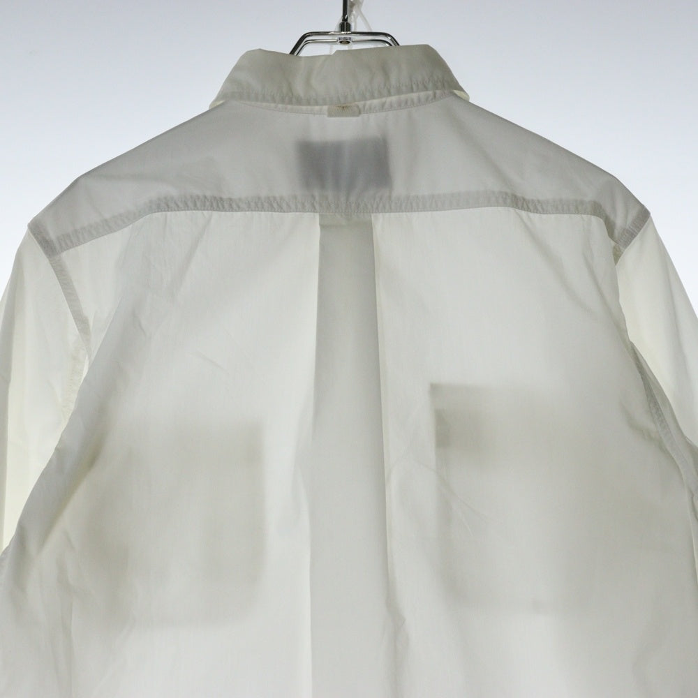 THE NORTH FACE PURPLE LABEL(ノースフェイスパープルレーベル) STRETCH BROAD SHIRT ストレッチボードシャツ 長袖ボタンダウンシャツ ホワイト NT3450N