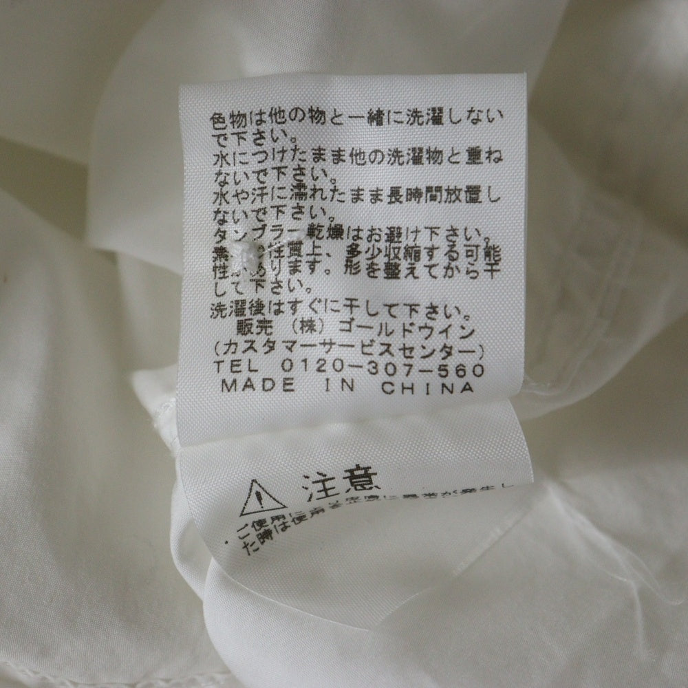 THE NORTH FACE PURPLE LABEL(ノースフェイスパープルレーベル) STRETCH BROAD SHIRT ストレッチボードシャツ 長袖ボタンダウンシャツ ホワイト NT3450N