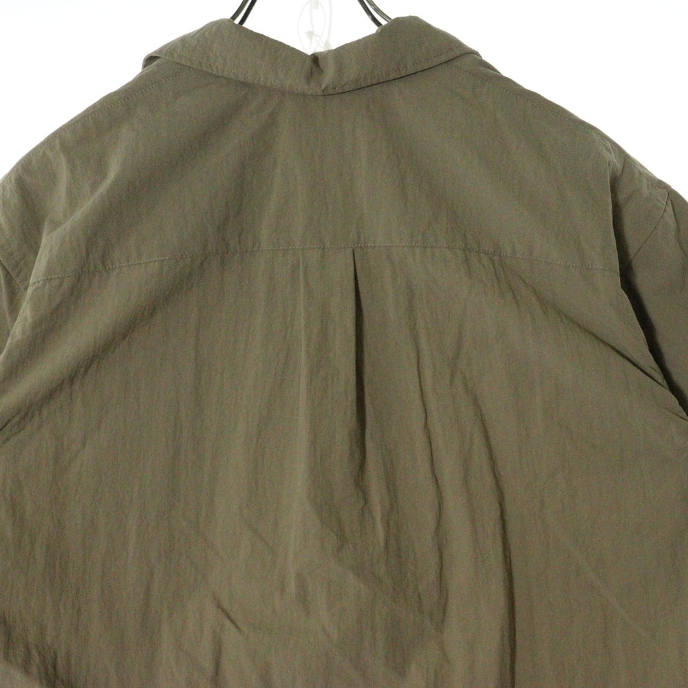 HELLY HANSEN(ヘリーハンセン) S/S BASK SHIRTS バスクシャツ 半袖ナイロンオープンカラーシャツ レディース ベージュ HOE42302