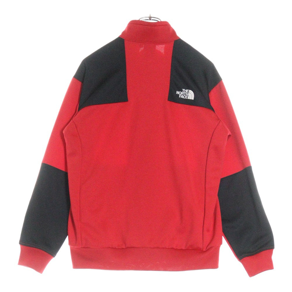 THE NORTH FACE(ザノースフェイス) JERSEY JACKET フロントロゴ ジャージジャケット レッド/ブラック NT11950