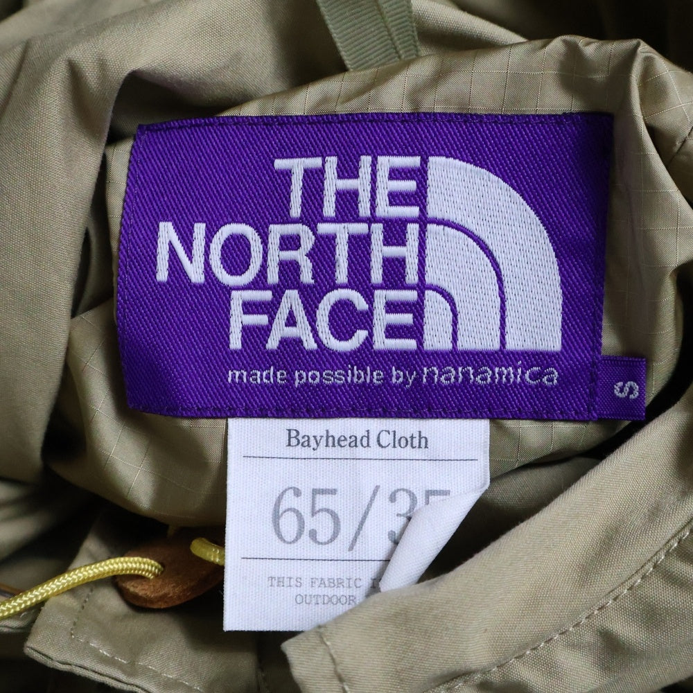 THE NORTH FACE PURPLE LABEL(ノースフェイスパープルレーベル) 65/35 MOUNTAIN PARKA マルチポケット ジップアップマウンテンジャケット ベージュ NP2854N