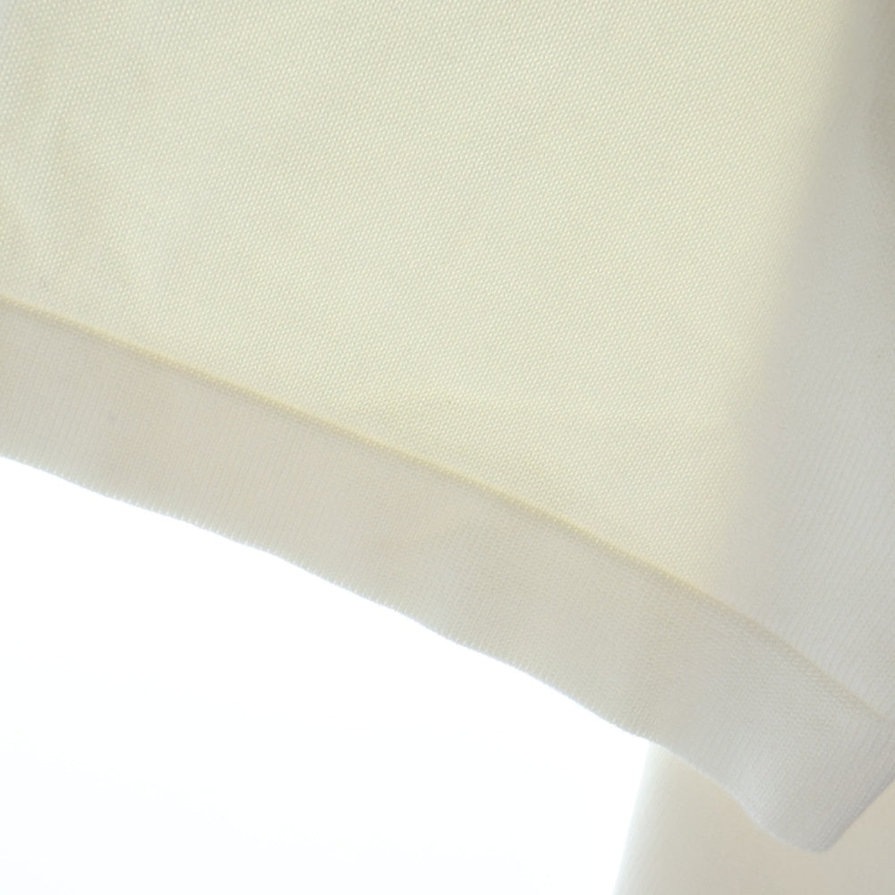 LOUIS VUITTON(ルイヴィトン) 24AW シグネチャー ロゴ刺繍付き クルーネック半袖Tシャツ カットソー ホワイト RM242Q OY8 HNN42W