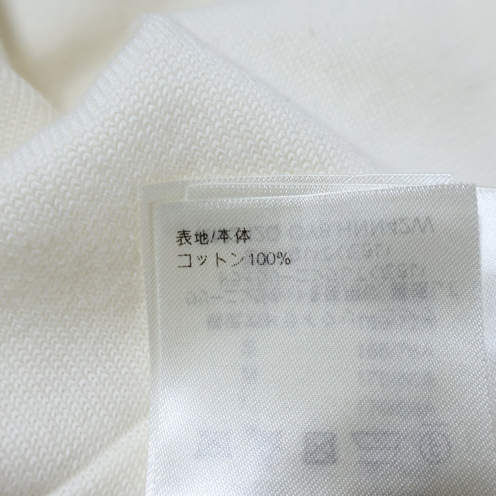 LOUIS VUITTON(ルイヴィトン) 24AW シグネチャー ロゴ刺繍付き クルーネック半袖Tシャツ カットソー ホワイト RM242Q OY8 HNN42W