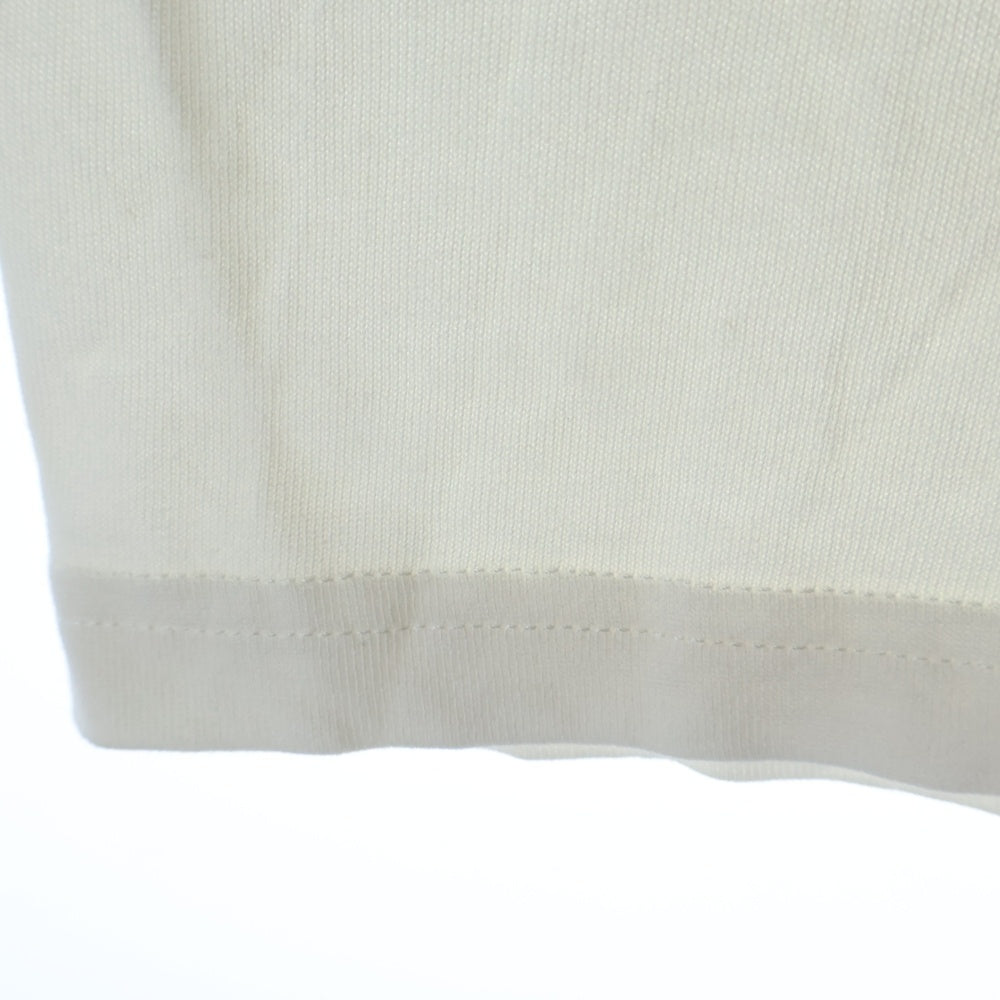 AMI Alexandre Mattiussi(アミアレクサンドルマテュッシ) TONAL AMI DE COEUR TSHIRT トーナル アミ デ クール クルーネック半袖Tシャツ カットソー ホワイト 52059