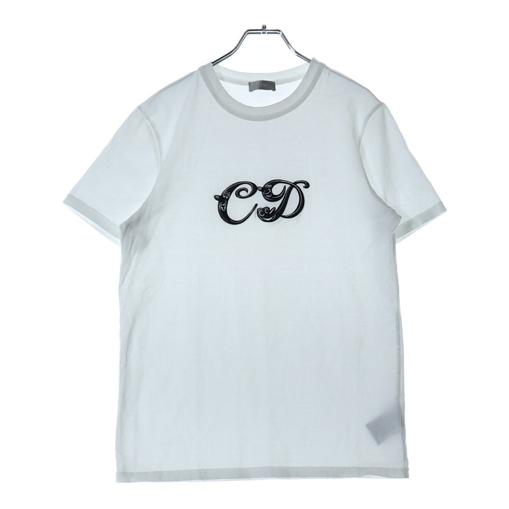 DIOR(ディオール) 21AW KENNY SCHARF ケニー シャーフ クルーネック半袖Tシャツ カットソー ホワイト 193J697A0677