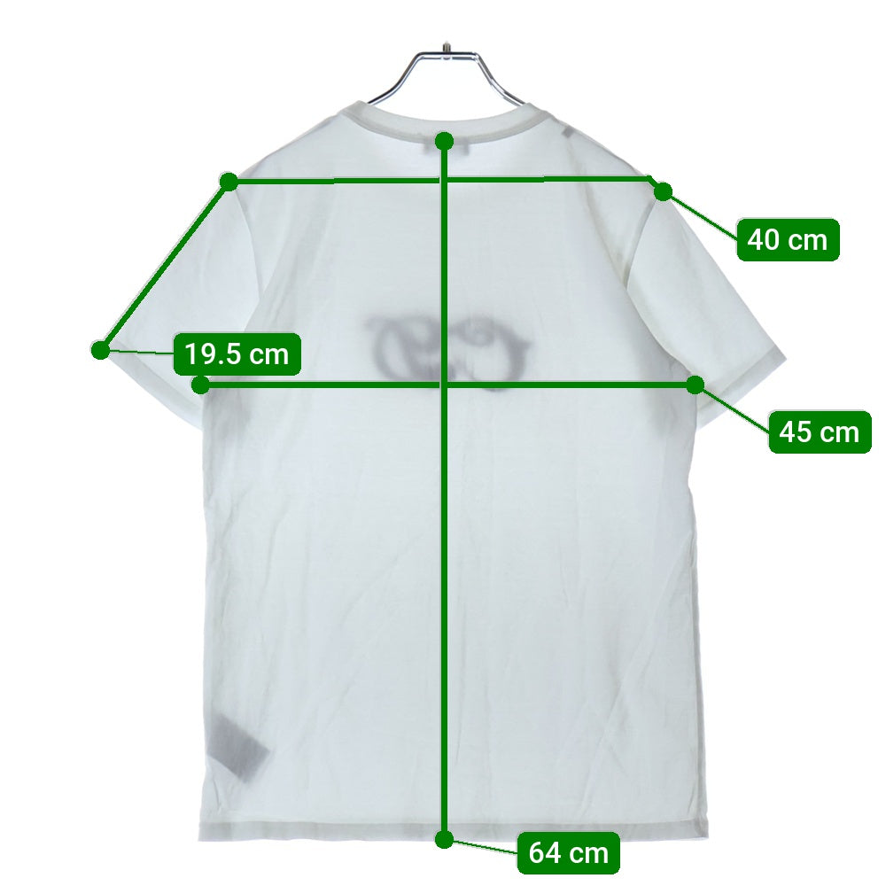 DIOR(ディオール) 21AW KENNY SCHARF ケニー シャーフ クルーネック半袖Tシャツ カットソー ホワイト 193J697A0677
