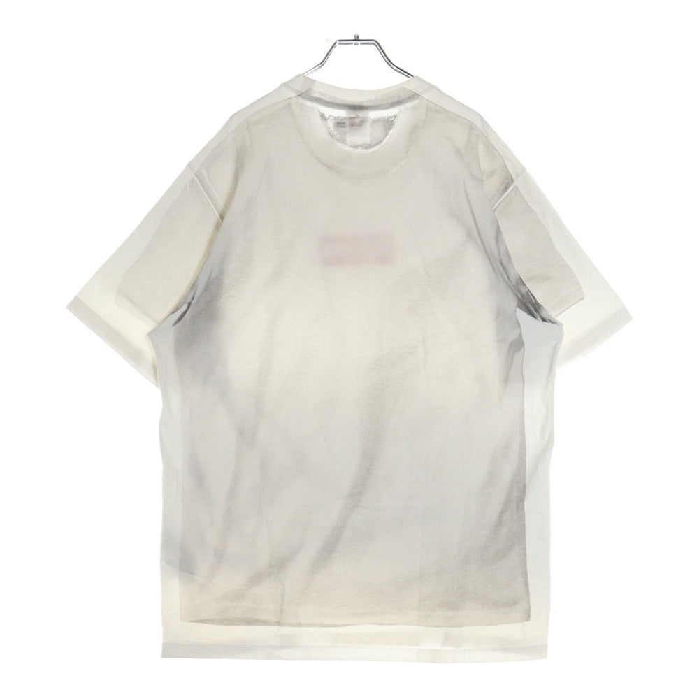 SUPREME(シュプリーム) 24SS ×MM6 Maison Margiela Box Logo Tee エムエムシックス メゾン マルジェラ ボックス ロゴ クルーネック半袖Tシャツ カットソー ホワイト
