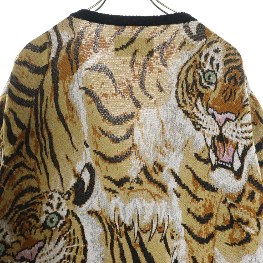 WACKO MARIA(ワコマリア) 23SS ×TIM LEHI JACQUARD CARDIGAN ティムリー ハイ ジャガード ニットカーディガン マルチカラー 23SS-WMK-KN18