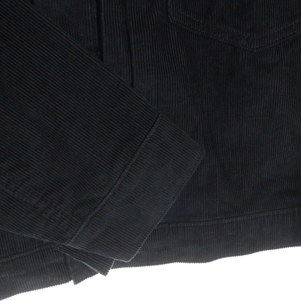 Levi's(リーバイス) 25SS ×UNDERCOVER コンバーチブル 細畝コーデュロイ トラッカージャケット ブラック 0020S0000