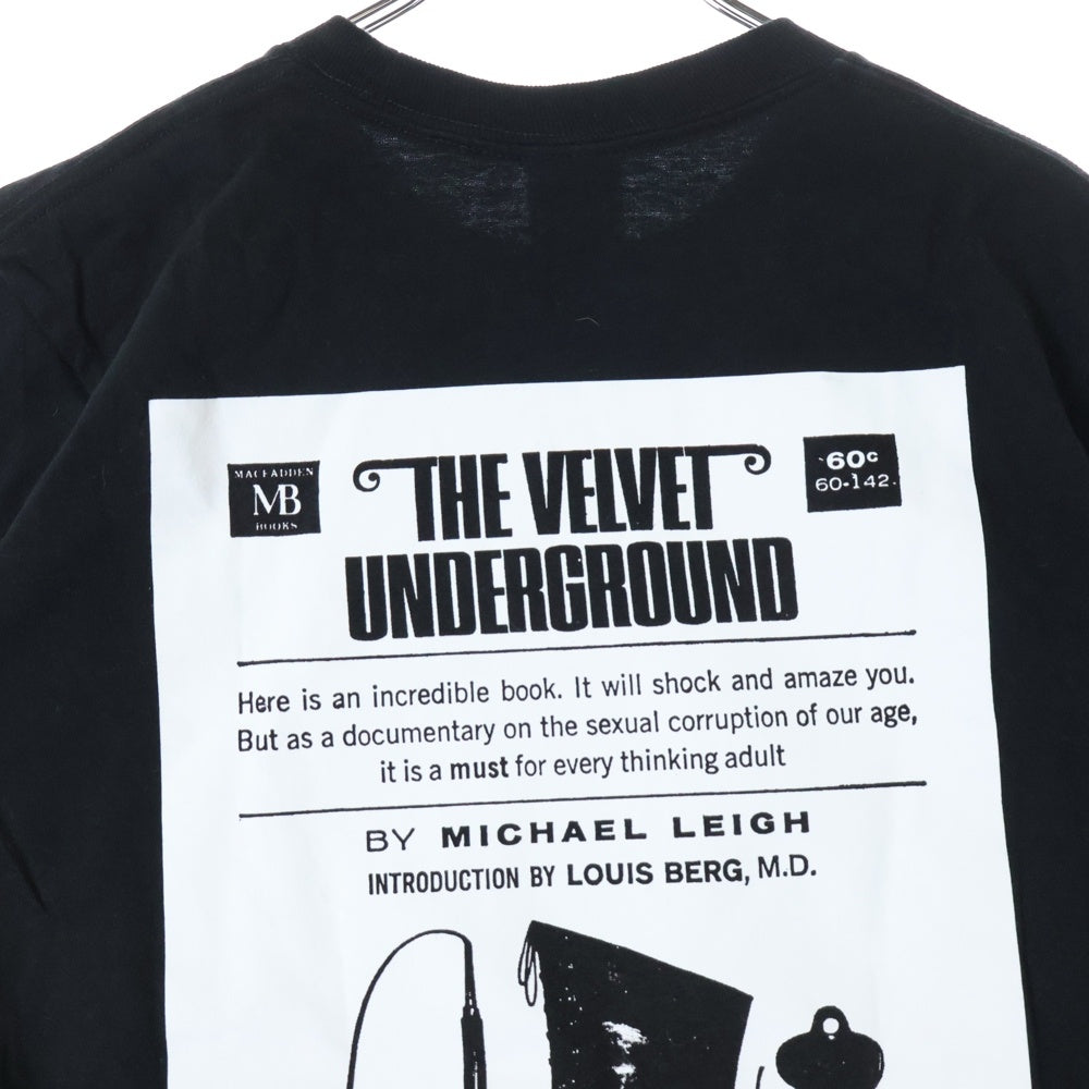 SUPREME(シュプリーム) 19AW The Velvet Underground Tee ザベルベットアンダーグラウンド 半袖Tシャツ カットソー ブラック